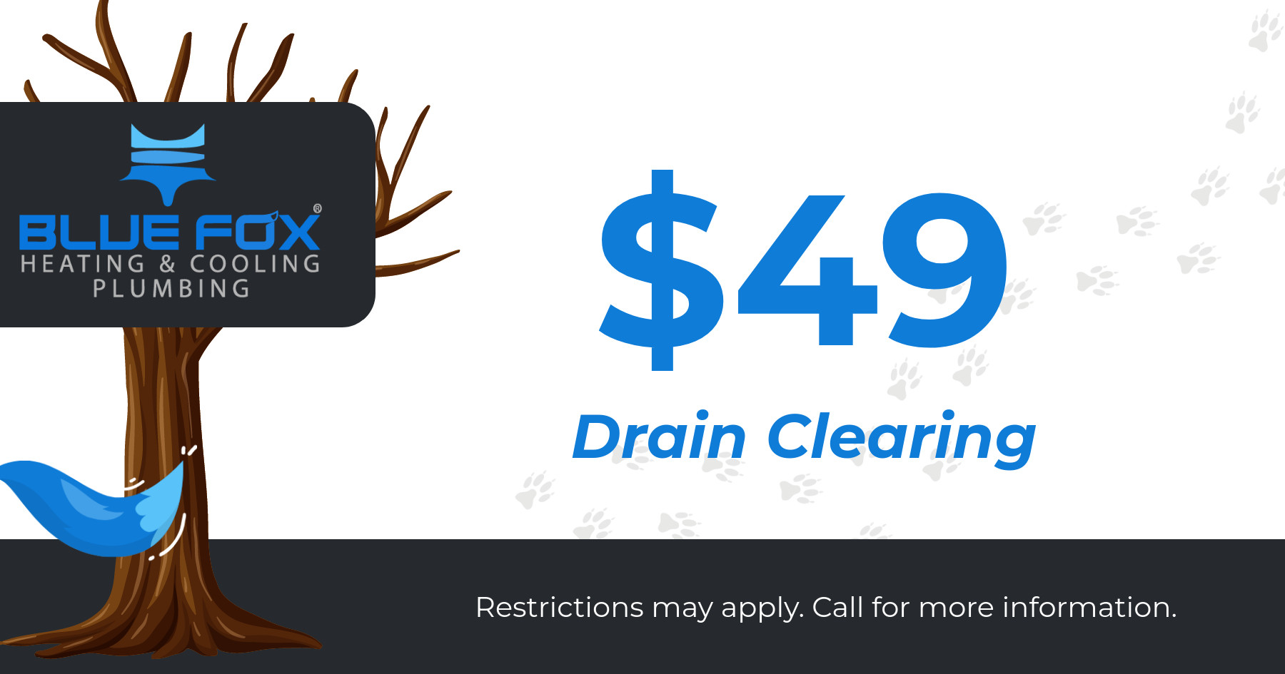 $49 Drain Cleaning.