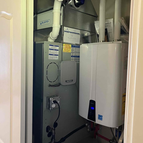 Water Heater Installation.